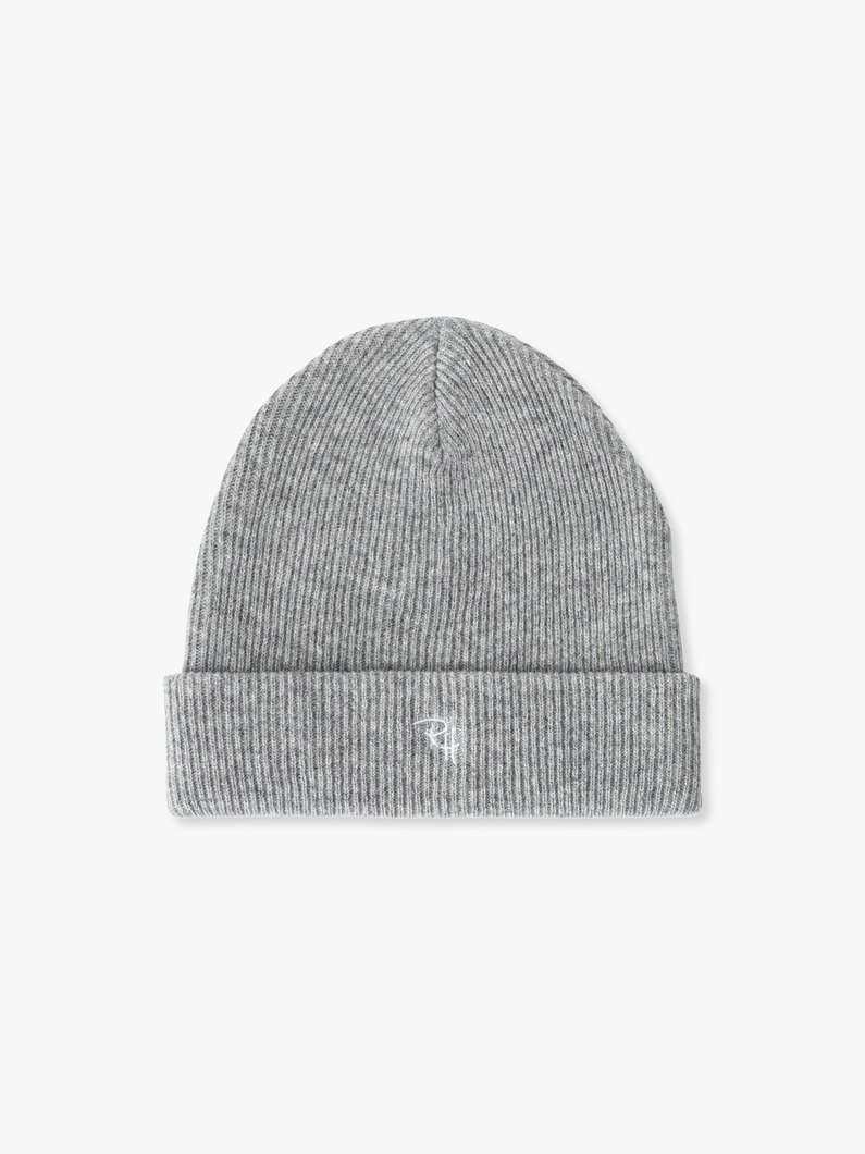 カシミアウール ワッチキャップ 詳細画像 gray