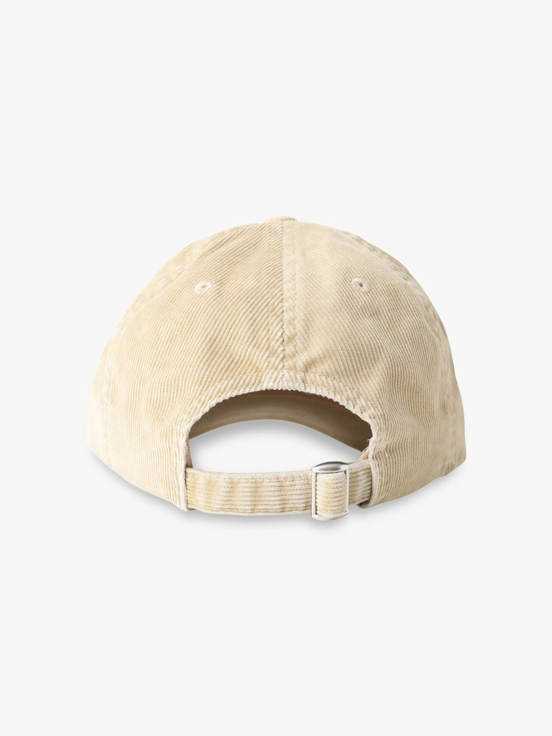 コーデュロイ ロゴキャップ 詳細画像 off white 2