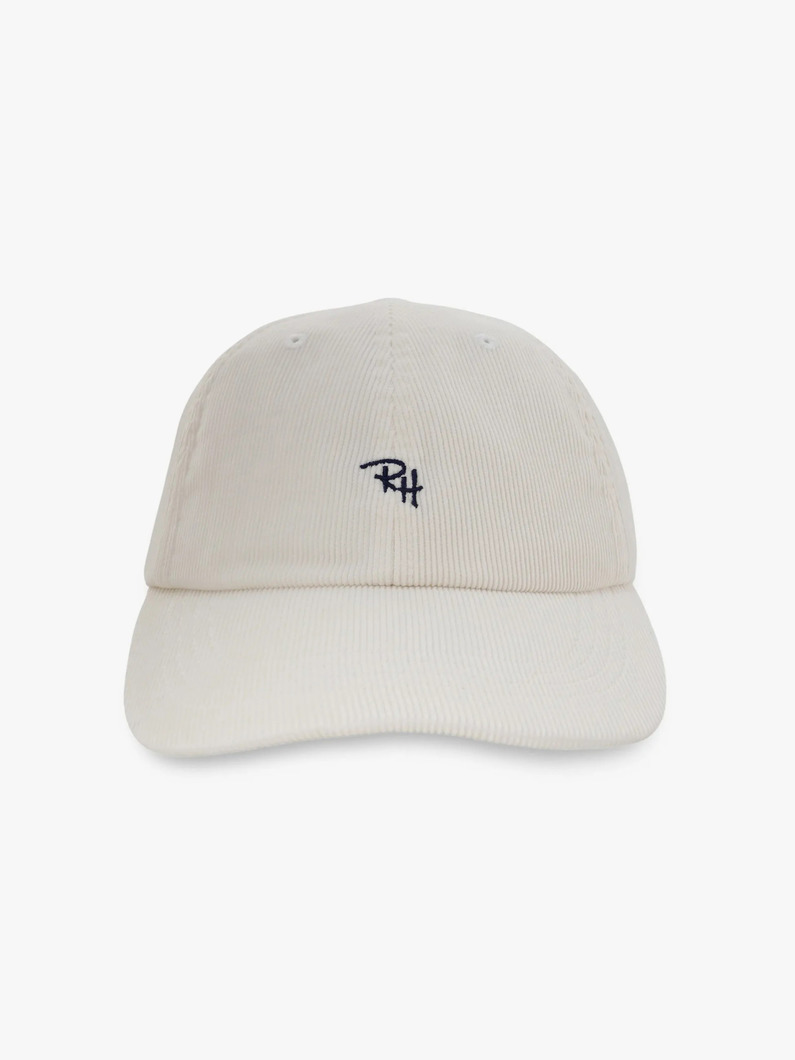 コーデュロイ ロゴキャップ 詳細画像 off white 1