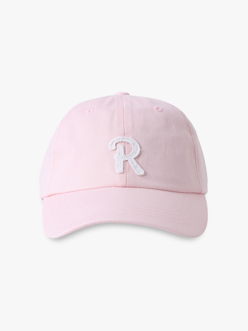 Rパッチ エンブロイダリー ロゴキャップ 詳細画像 pink