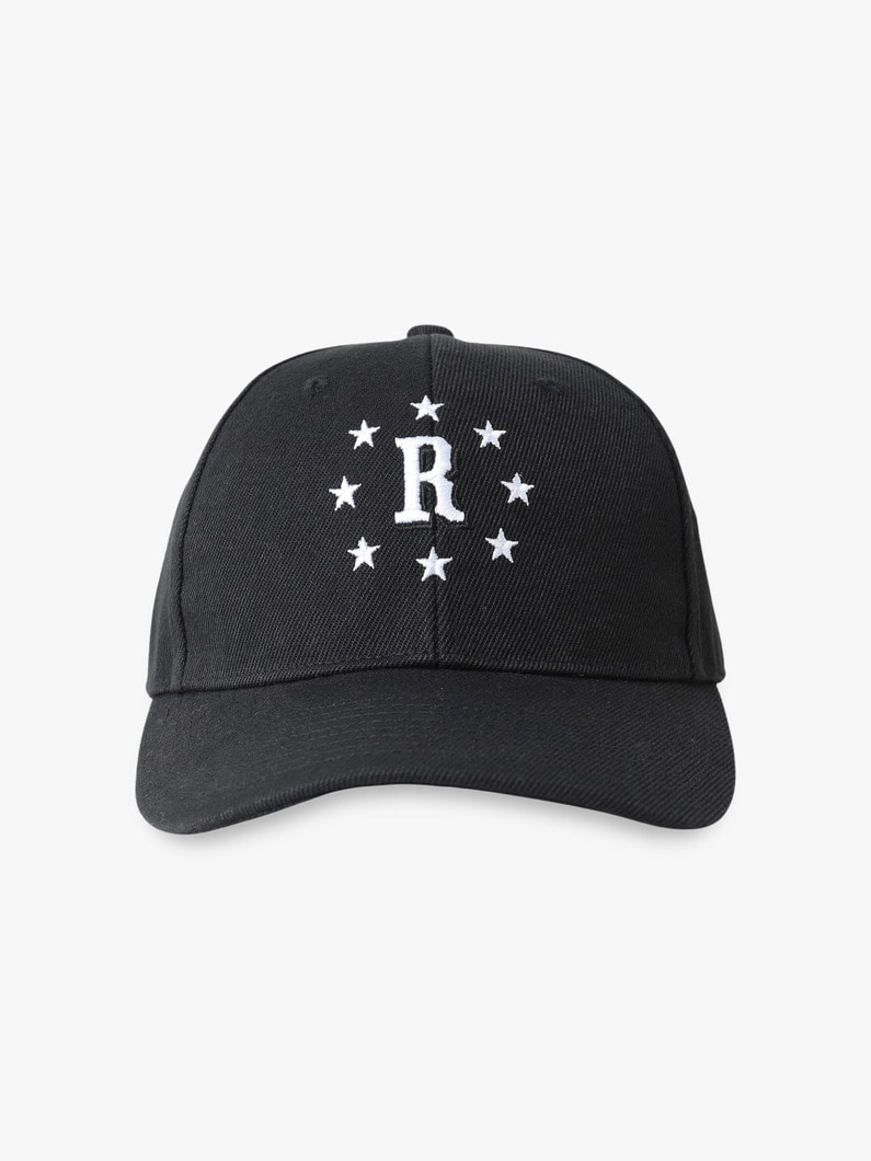 リミテッド Ｒロゴ ツイルキャップ 詳細画像 black