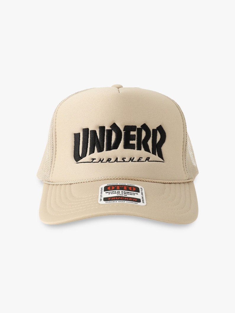 ダブルネーム ロゴキャップ 詳細画像 khaki