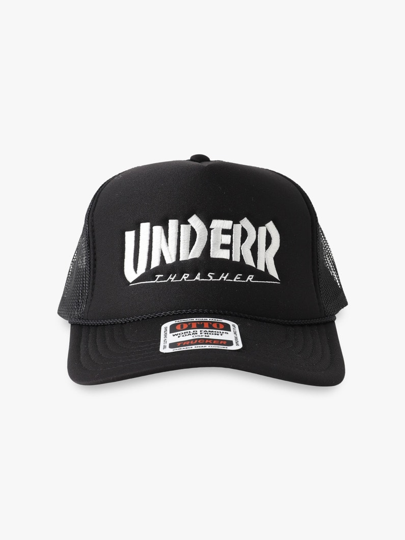 ダブルネーム ロゴキャップ 詳細画像 black 1