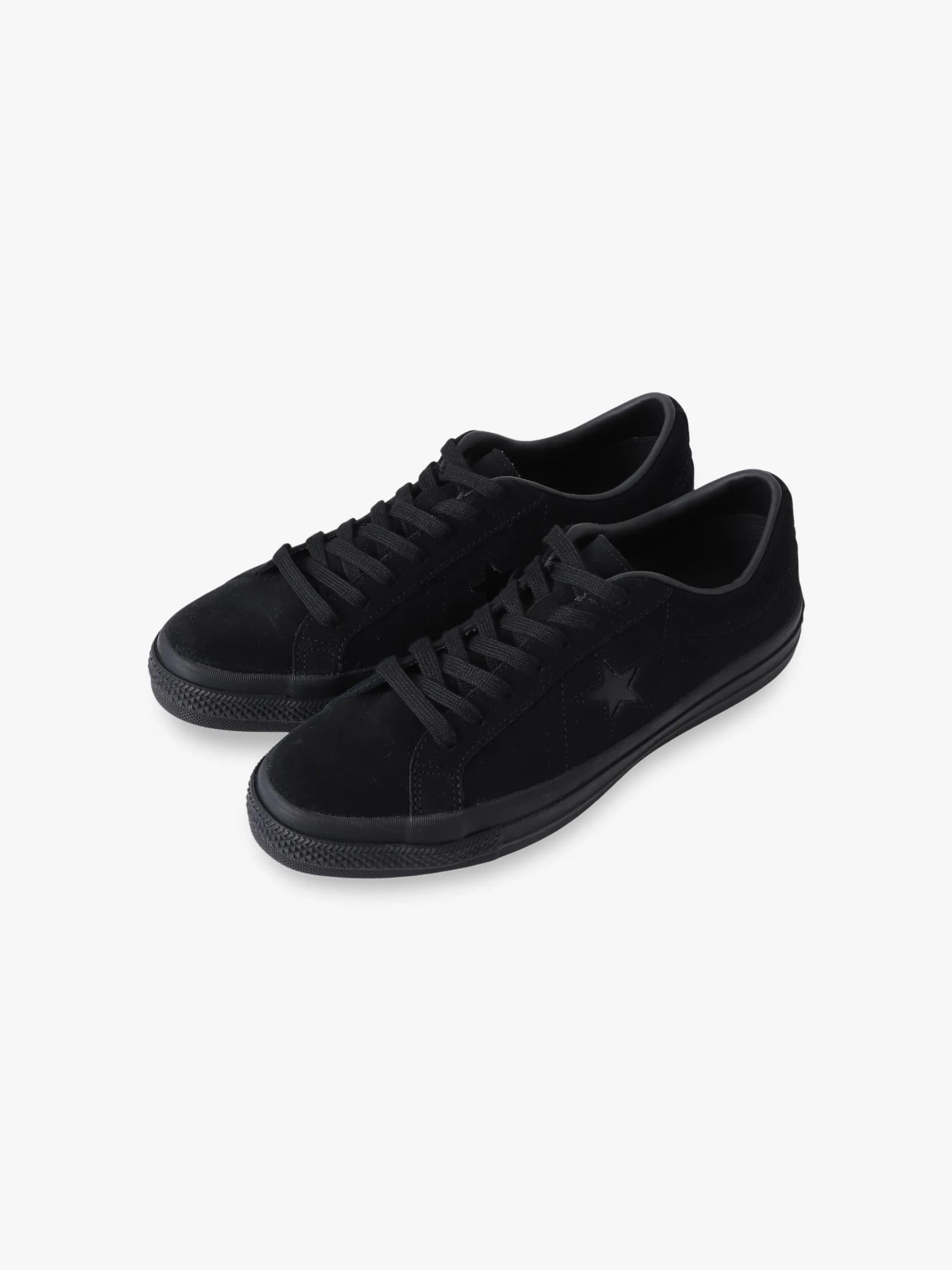 【新品未使用】CONVERSE ONE STAR SUEDE BLACK CONVERSE ONE STAR J SUEDE BLACK 21FW-I（コンバース ワン