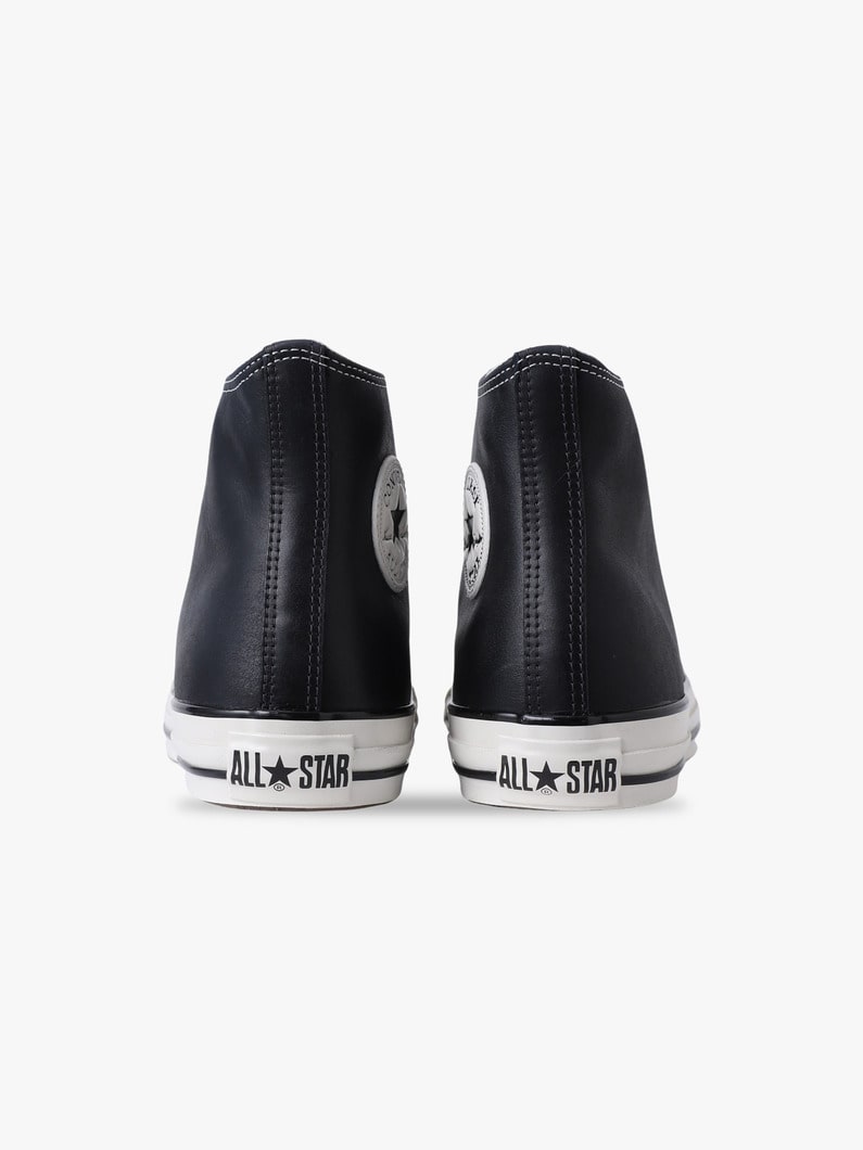 オールスター エイジド ワックスドレザー ハイ 詳細画像 dark navy 5