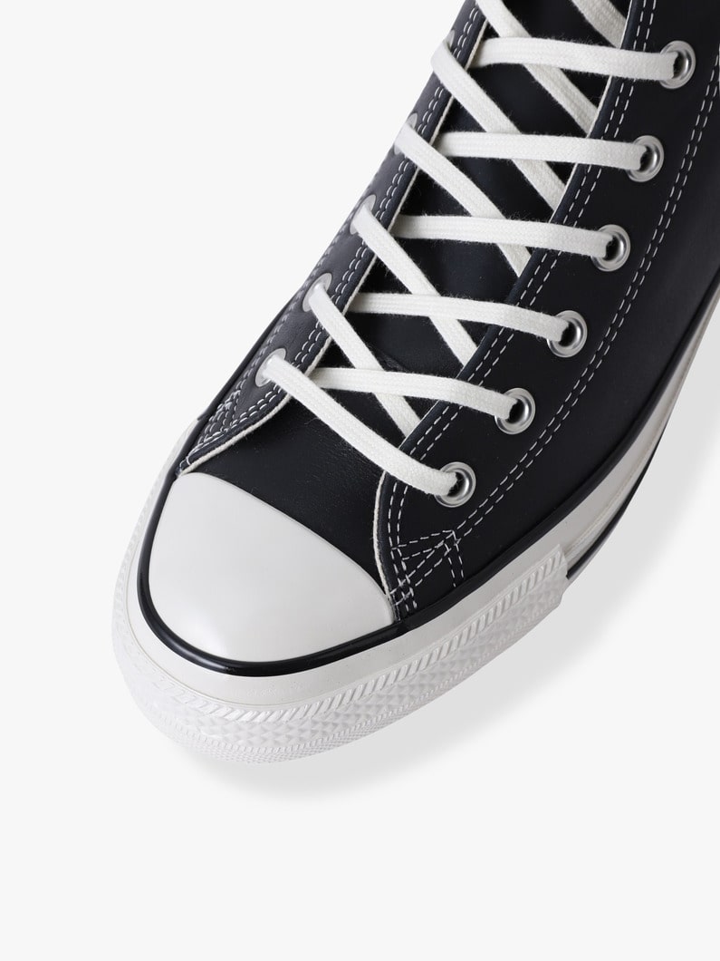 オールスター エイジド ワックスドレザー ハイ 詳細画像 dark navy 6