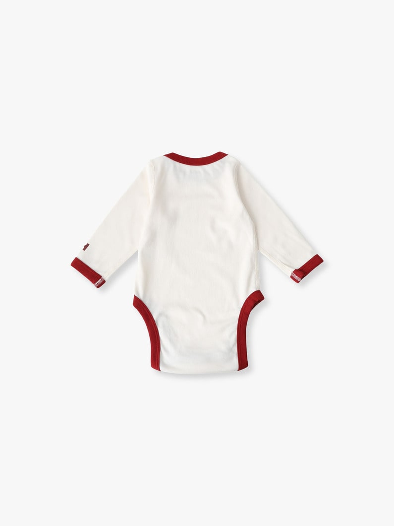  マリン ロンパース セット（アイボリー/レッド/60-70cm） 詳細画像 ivory 2