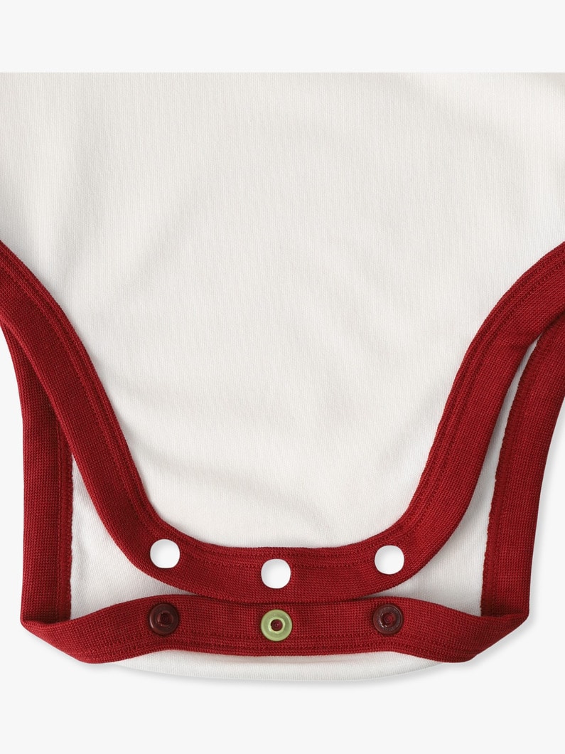  マリン ロンパース セット（アイボリー/レッド/60-70cm） 詳細画像 ivory 4