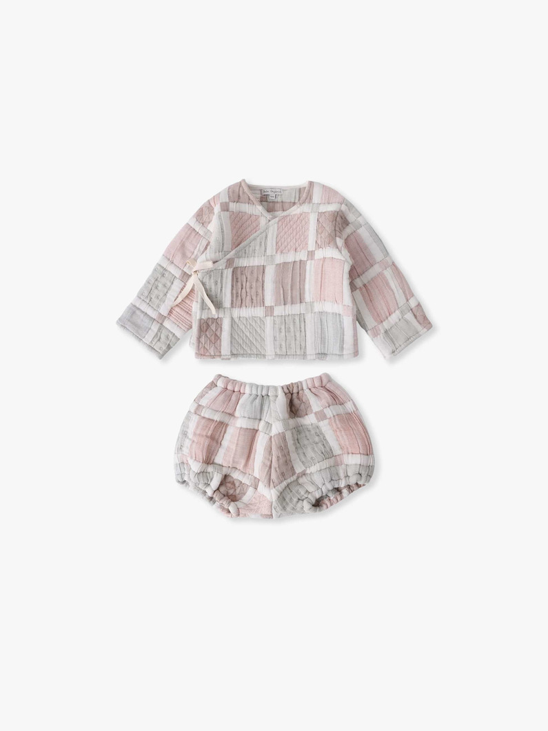 パッチワーク デザイン セットアップ（18-24M） 詳細画像 other 2