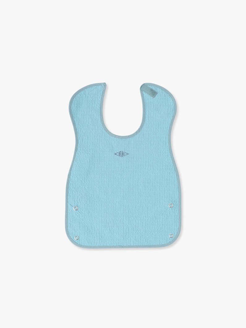 シアサッカー ビブ（ピンク/レッド/ブルー/ネイビー）｜Ron