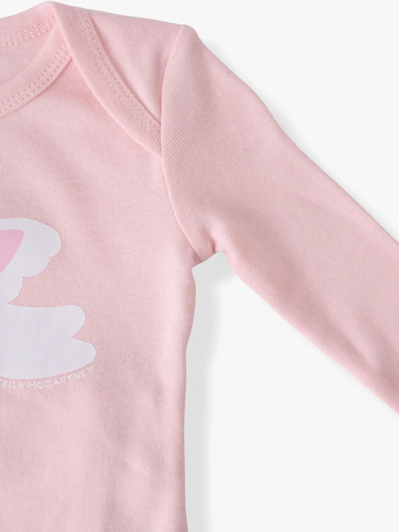 ダヴ プリント ロンパース ボックス セット（6-9M） 詳細画像 pink 1