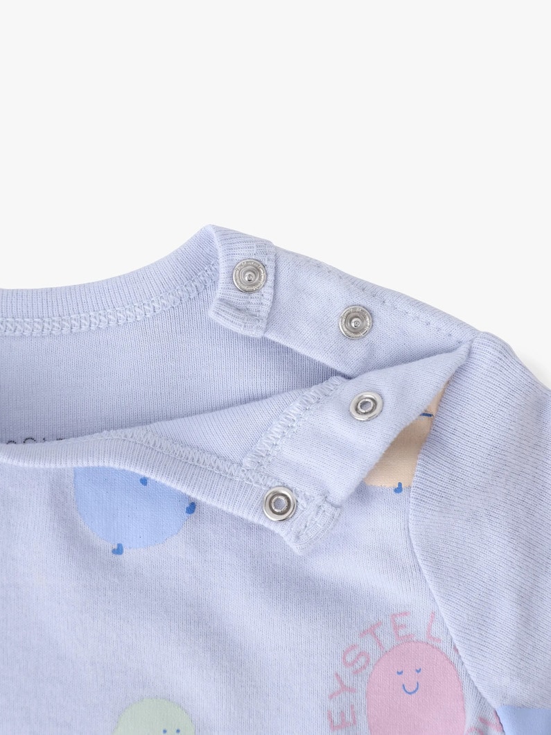 モンスター プリント ロンパース ボックス セット（6-9M） 詳細画像 light blue 7