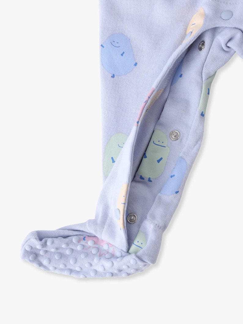 モンスター プリント ロンパース ボックス セット（6-9M） 詳細画像 light blue 8