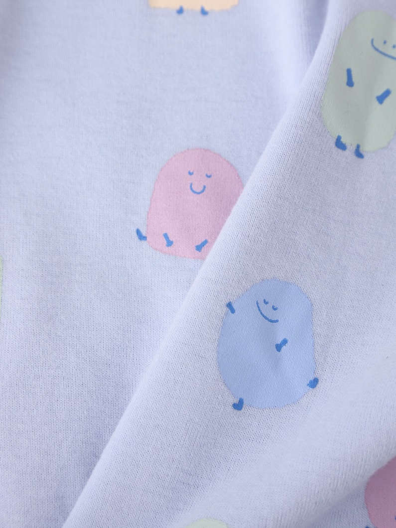 モンスター プリント ロンパース ボックス セット（6-9M） 詳細画像 light blue 9