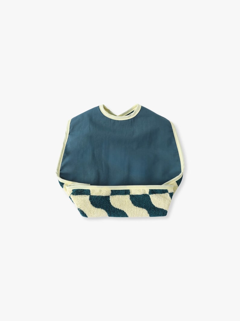 ビブ エプロン（ウェーブ） 詳細画像 green 2