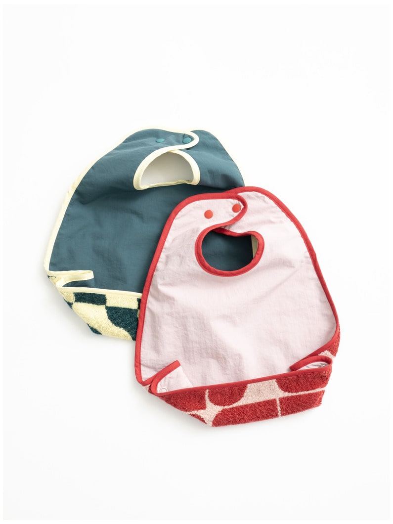 ビブ エプロン（ウェーブ） 詳細画像 green 2