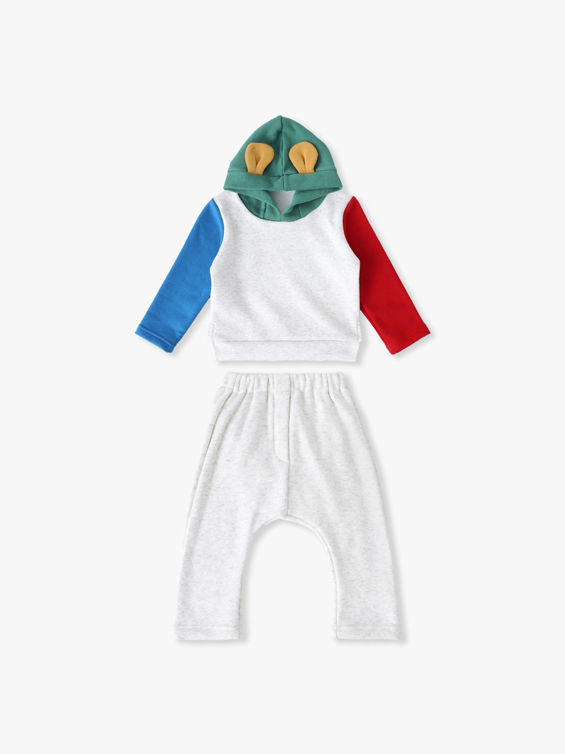 スーパースター カラフルベア セットアップ（9-18M） 詳細画像 other 1