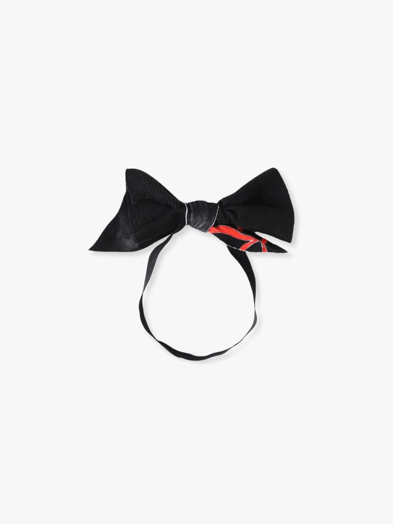 リボンモチーフ ベロア セットアップ（9M-18M） 詳細画像 black 6