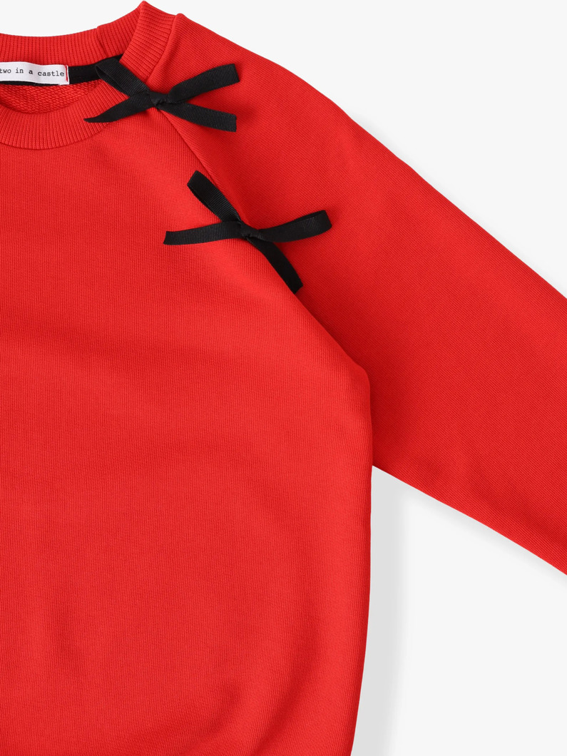 モノクローム キモノ ルック セットアップ（3-10Y） 詳細画像 red 3