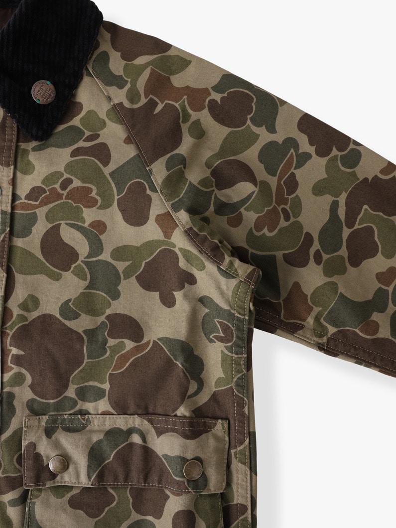 ハンターカモフラージュ ハンティング コート（135-145cm） 詳細画像 khaki 2