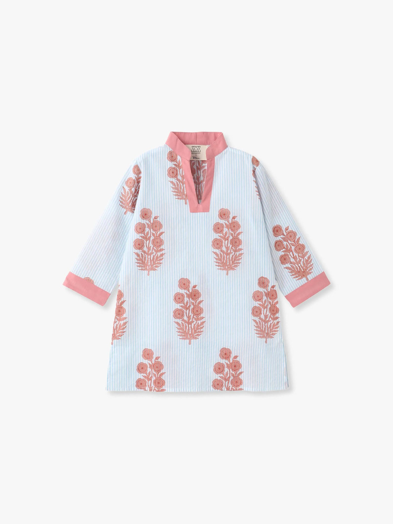 カフタン シャツ（S-L） 詳細画像 light blue 7