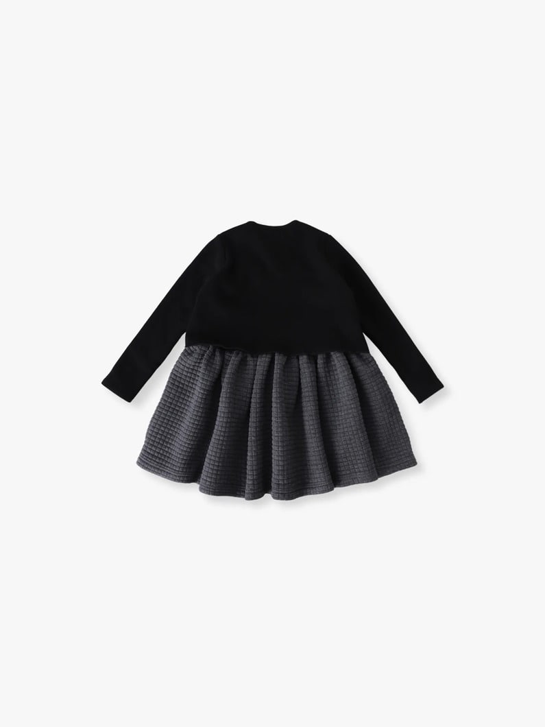 スウェット コンビネーション ドレス（3-6Y） 詳細画像 other 1