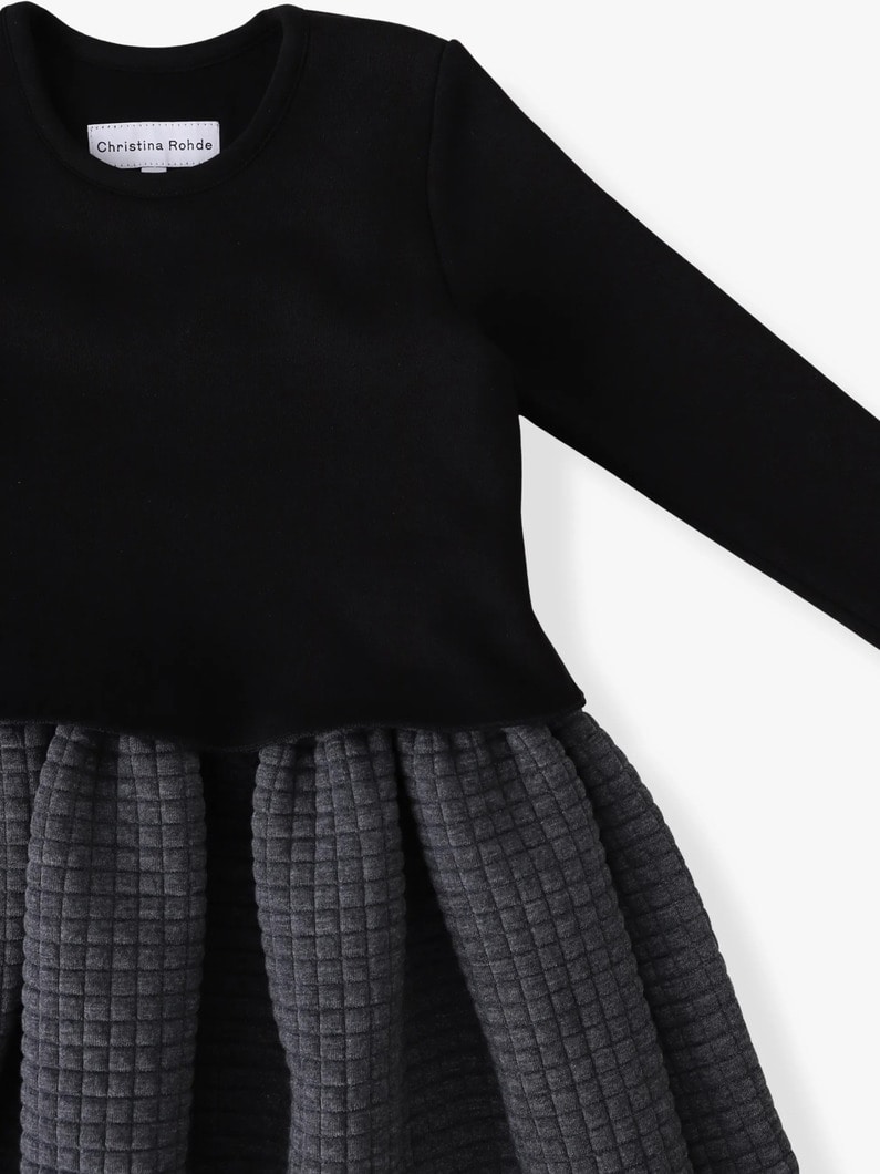 スウェット コンビネーション ドレス（3-6Y） 詳細画像 other 2