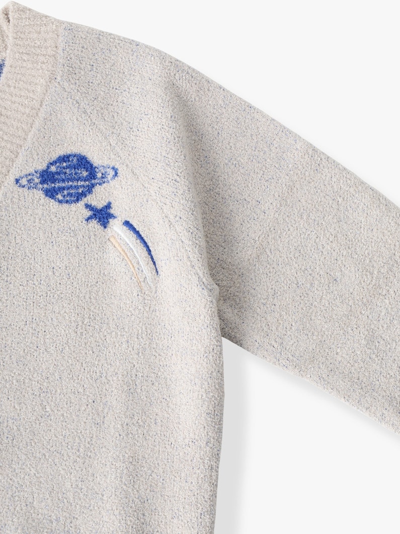 コージーシック ウルトラ ライト スペースアドベンチャー カーディガン （アイボリー/2-5Y） 詳細画像 ivory 2