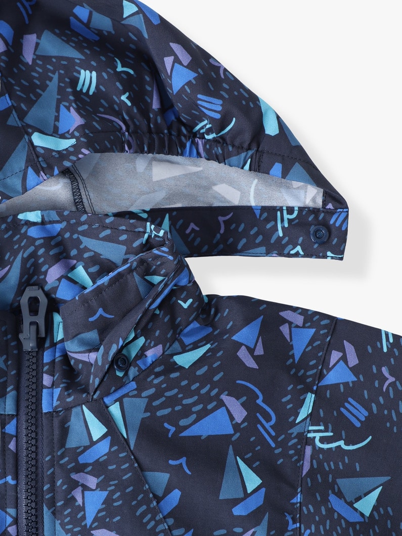 ヨット プリント ヴォーゲン ジャケット（アイボリー/ネイビー/100-120cm） 詳細画像 ivory 3