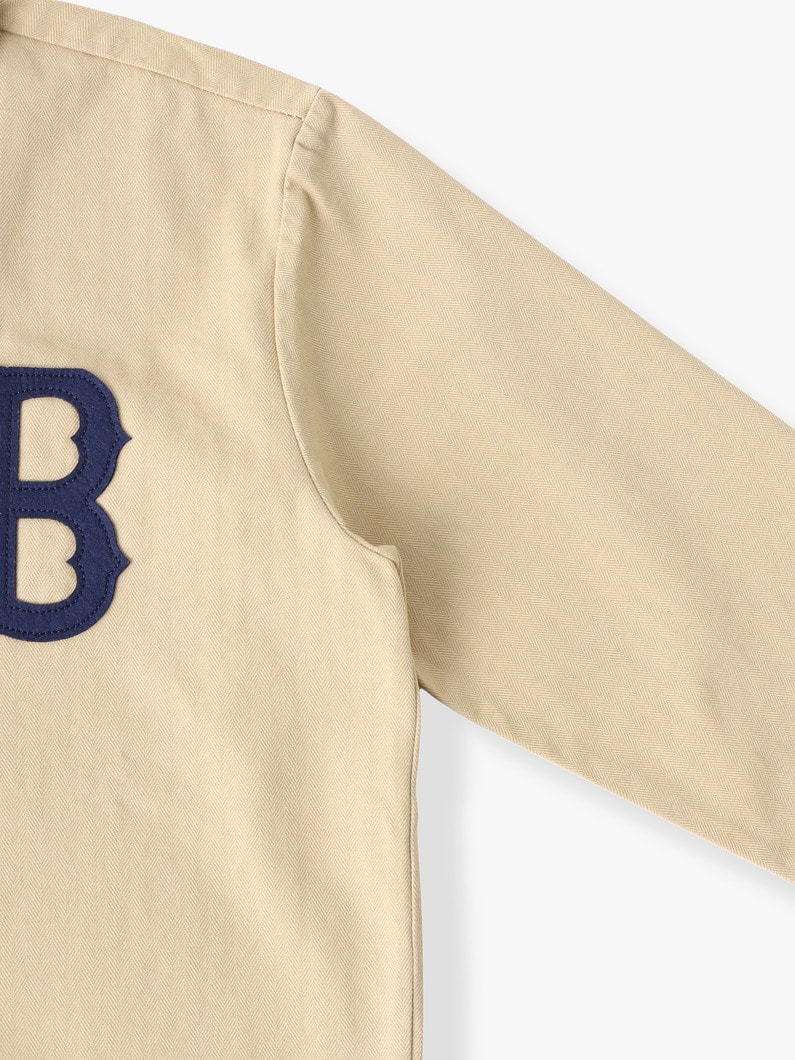 TB ロゴ シャツジャケット（8-10Y） 詳細画像 beige 2