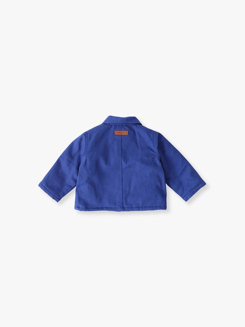 コットン ファーライナー ジャケット（18-36M） 詳細画像 blue 1