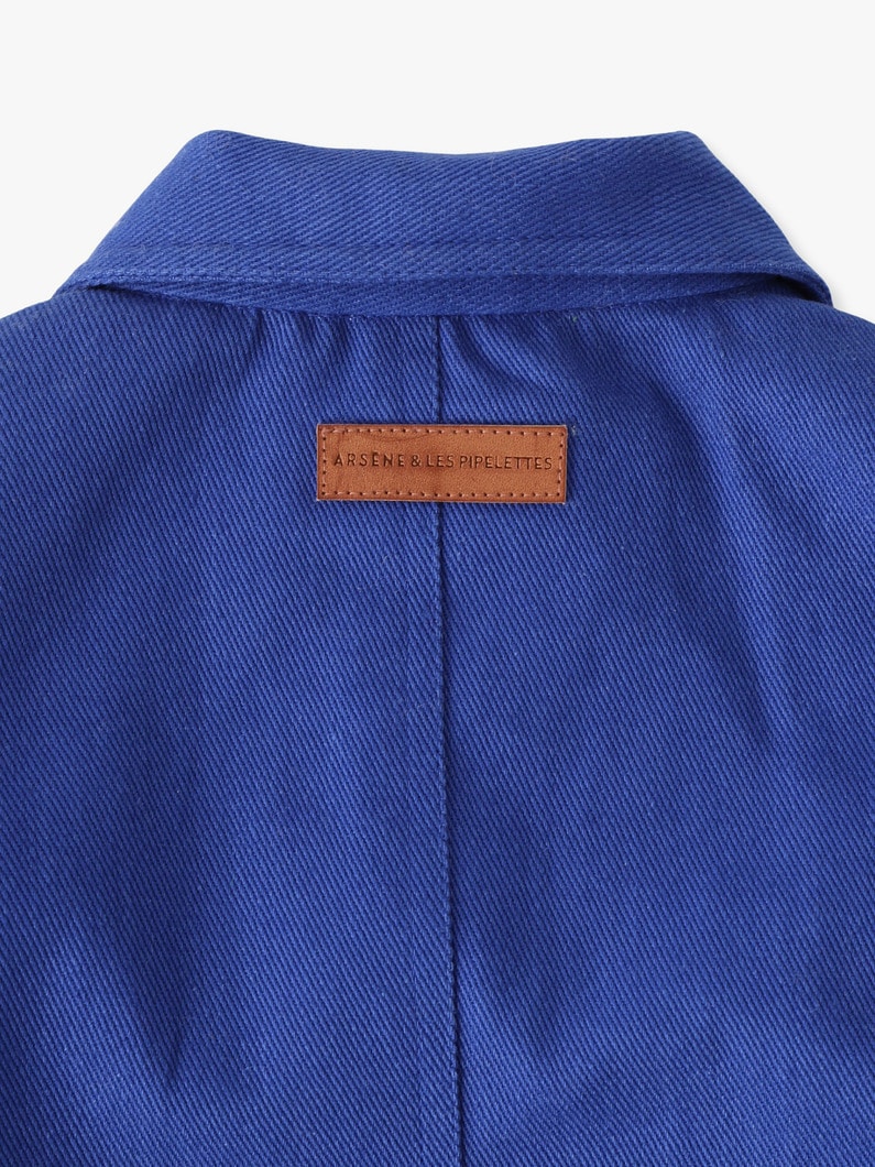 コットン ファーライナー ジャケット（18-36M） 詳細画像 blue 3