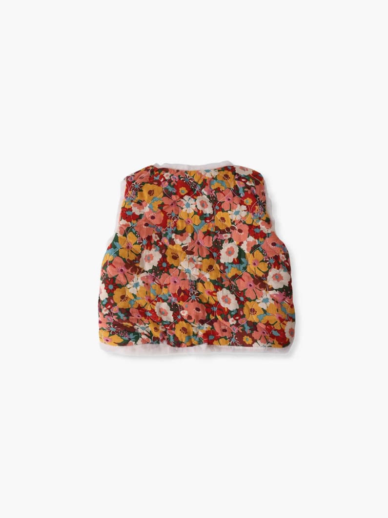 リバーシブルフローラルベビーベスト（18-24M） 詳細画像 other 1