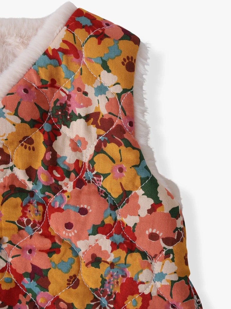 リバーシブルフローラルベビーベスト（18-24M） 詳細画像 other 2