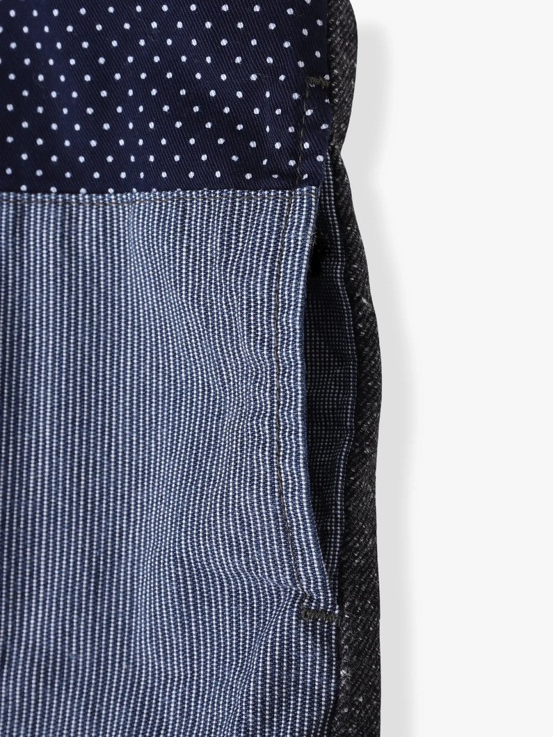 パネル デザイン ジャケット（125cm） 詳細画像 charcoal gray 3