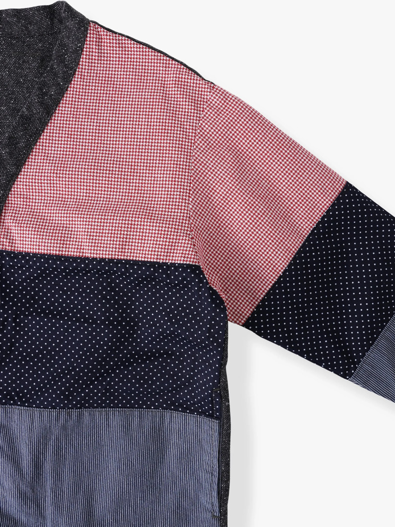 パネル デザイン ジャケット（135-145cm） 詳細画像 charcoal gray 2