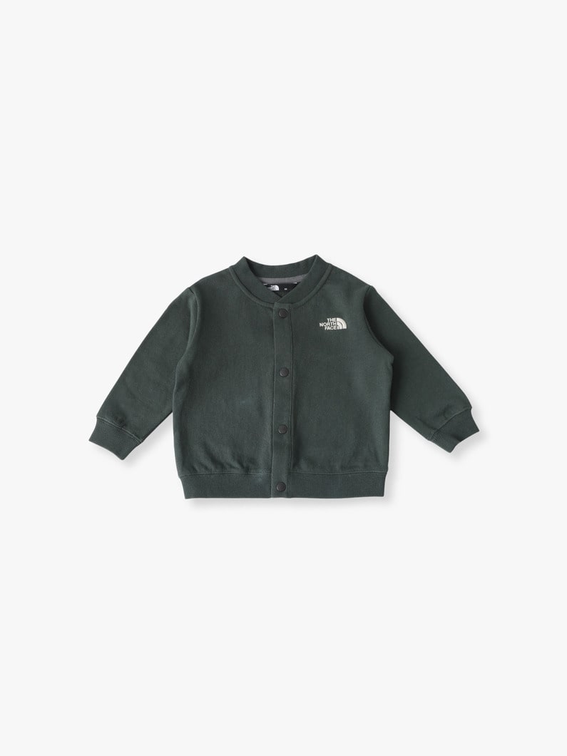 スウェット ロゴ ジャケット（ブルー/グリーン/80-90cm） 詳細画像 green