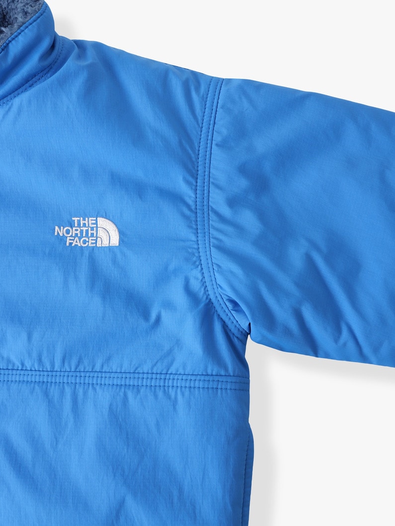 リバーシブル コージー ジャケット（ブルー/パープル/80-90cm） 詳細画像 blue 4