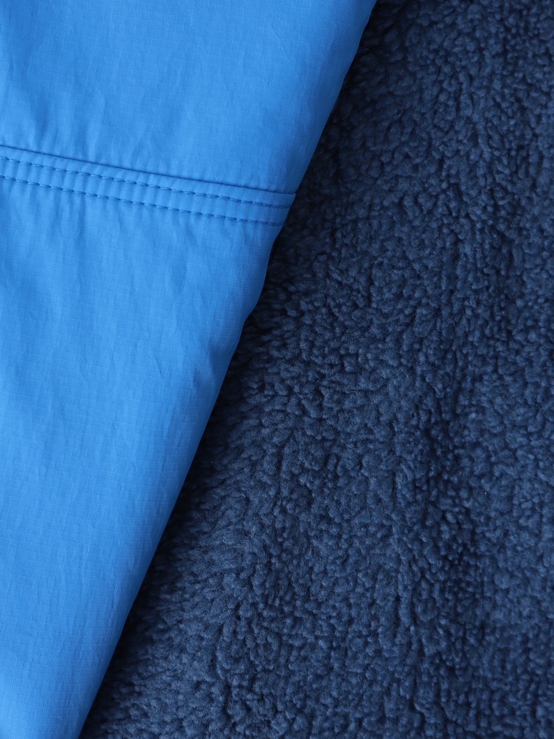 リバーシブル コージー ジャケット（ブルー/パープル/80-90cm） 詳細画像 blue 6