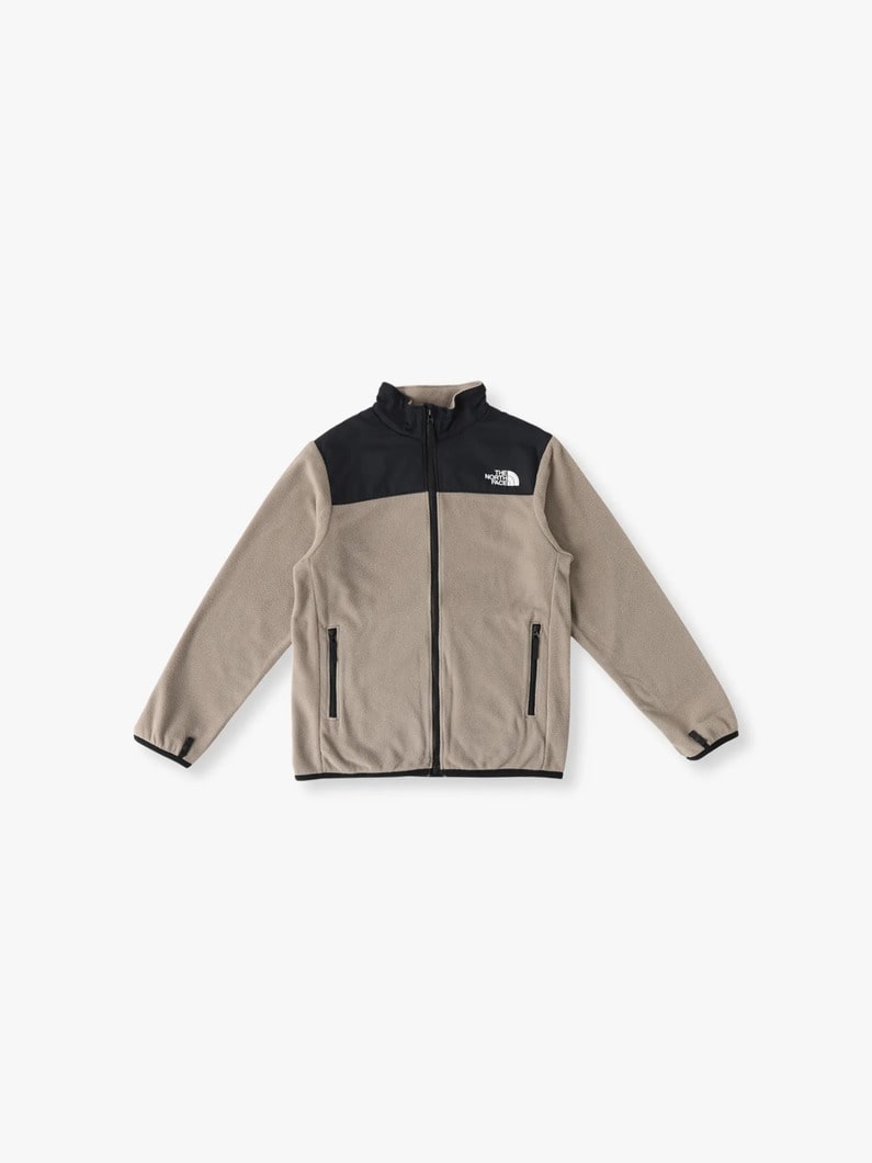 ジップイン マウンテン バーサマイクロ ジャケット（130-150cm） 詳細画像 khaki 1