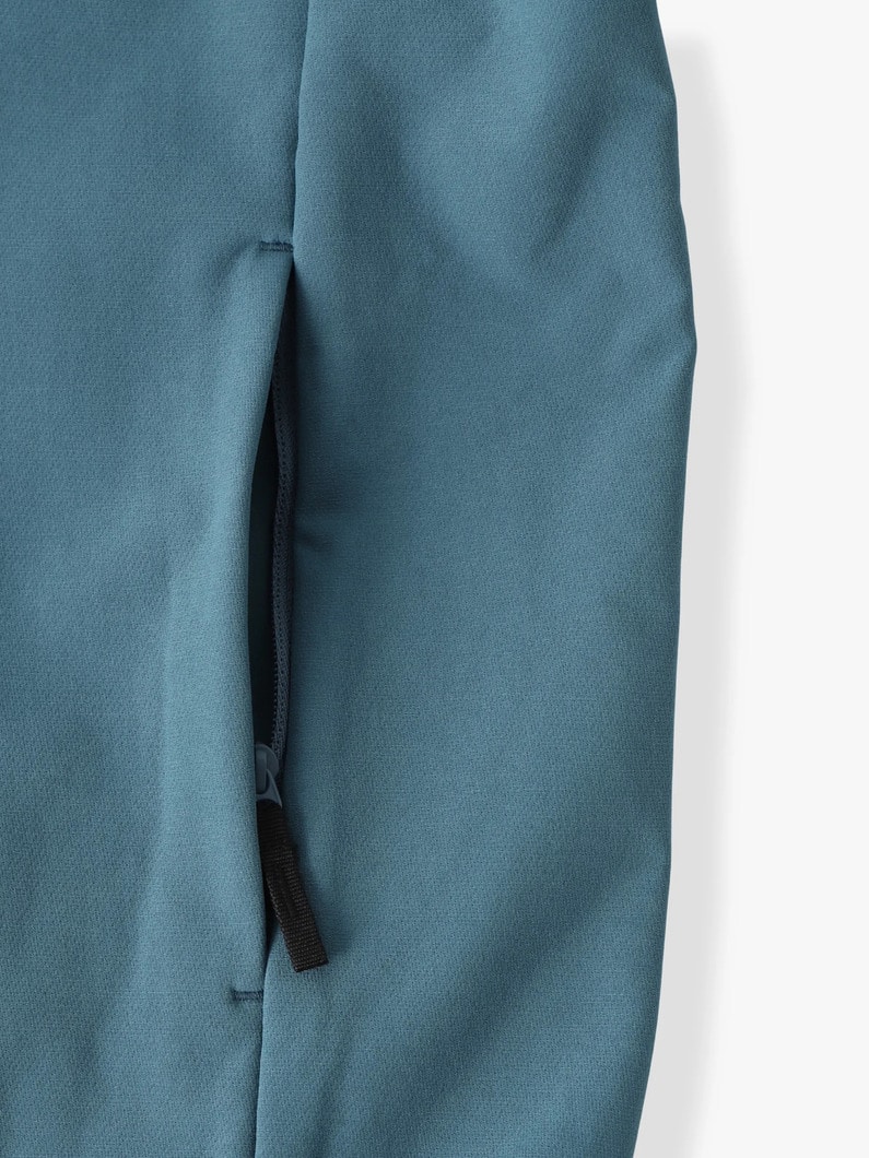 エイペックス サーマル ジャケット（グリーン/ブラック/130-150cm） 詳細画像 black 3