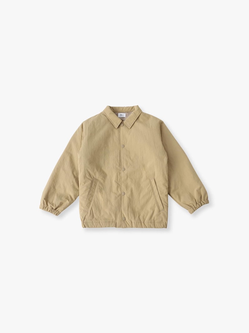 パディング コーチ ジャケット（ベージュ/ブラック/100-140cm） 詳細画像 beige 4
