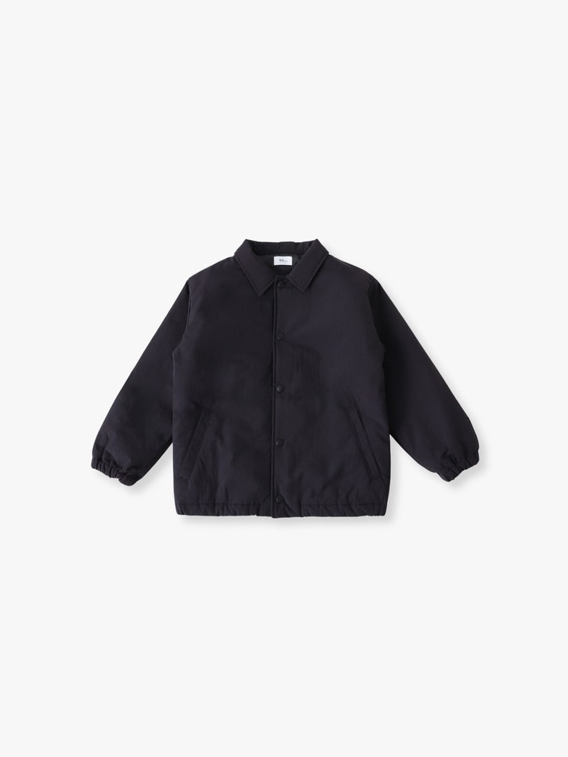 パディング コーチ ジャケット（ベージュ/ブラック/100-140cm） 詳細画像 black