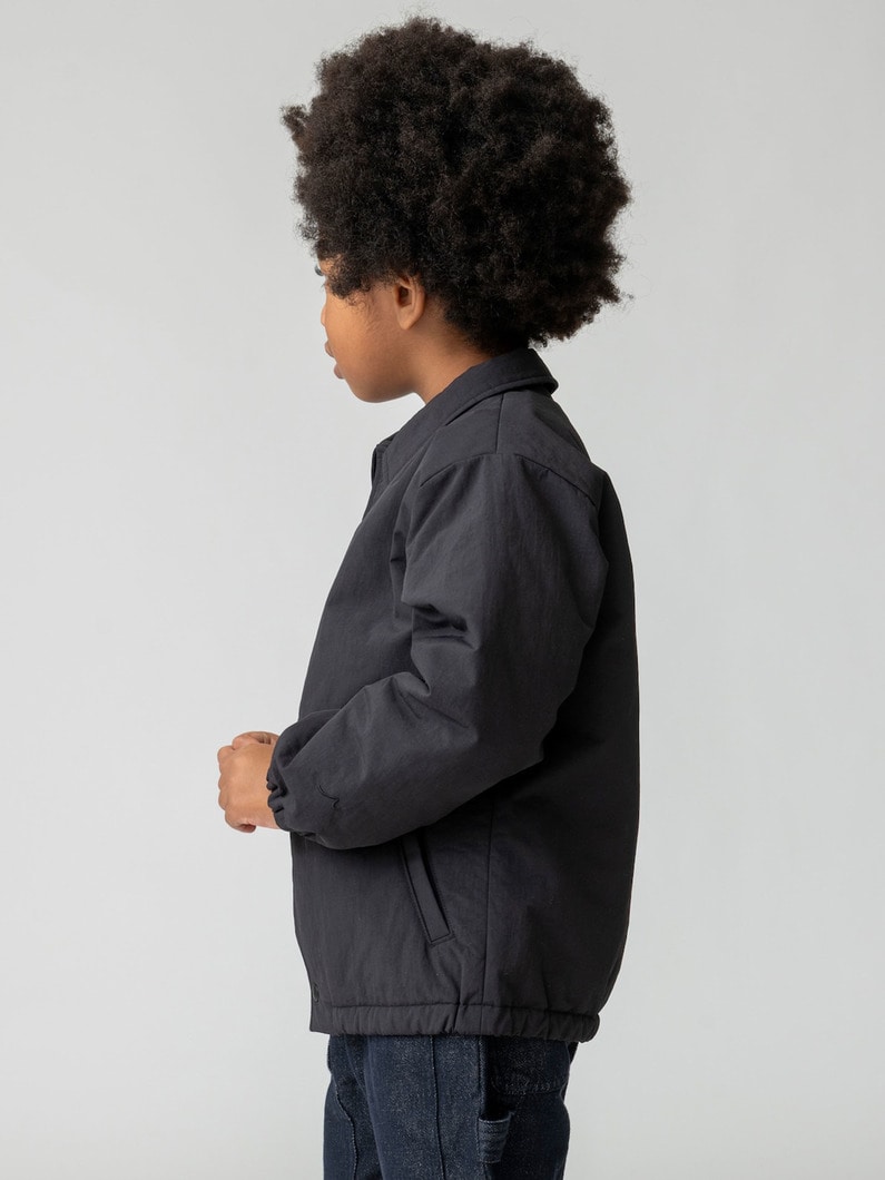 パディング コーチ ジャケット（ベージュ/ブラック/100-140cm） 詳細画像 black 2