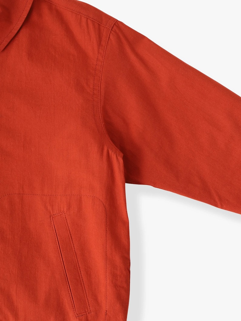 コットン ハリントン ジャケット（100-120cm） 詳細画像 red 2