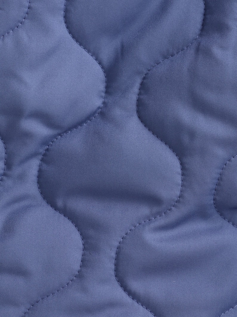 キルテッド パフ ジャケット（ライトピンク/ダークブルー/12M-5Y） 詳細画像 dark blue 5