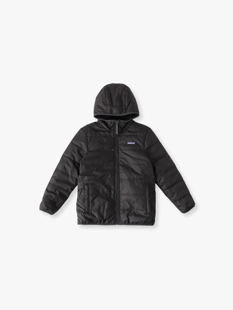 リバーシブル フーディー ジャケット（XS-L） 詳細画像 black 1