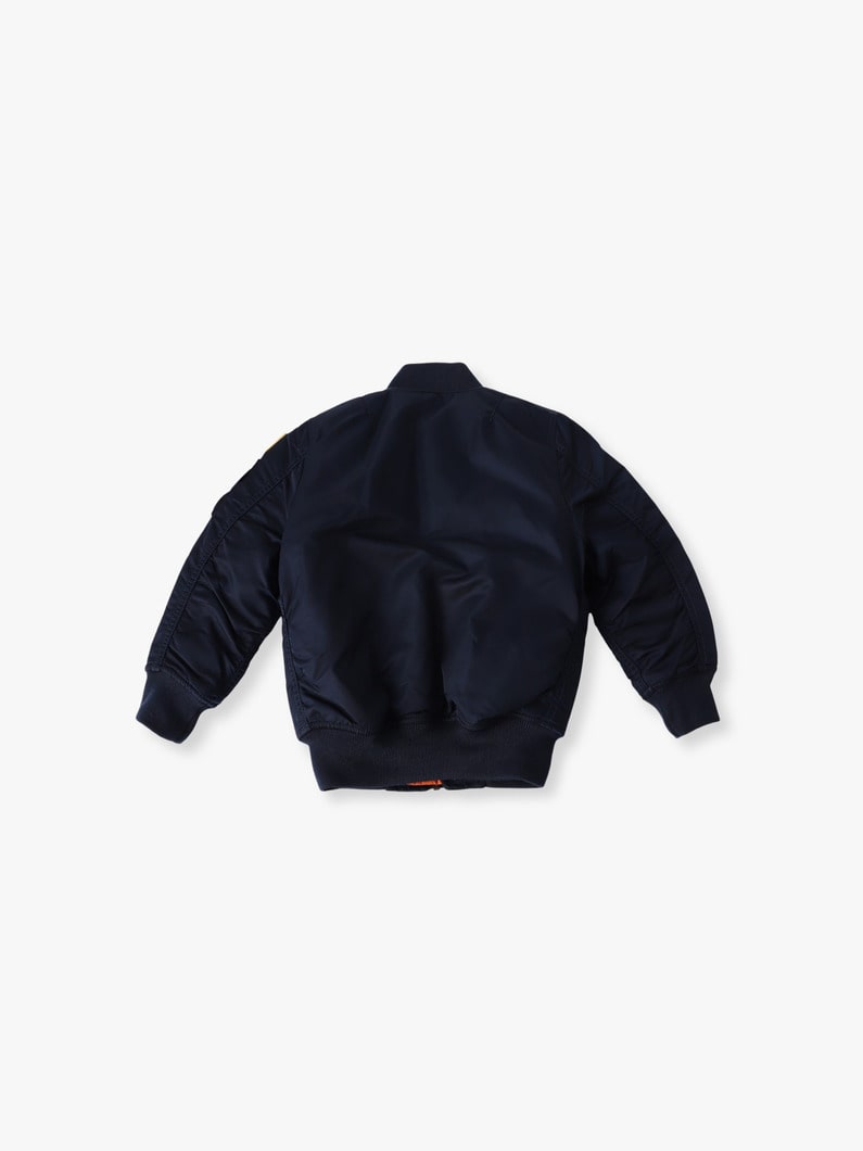 NASA M-1 ジャケット（ネイビー/2-8Y） 詳細画像 navy 1