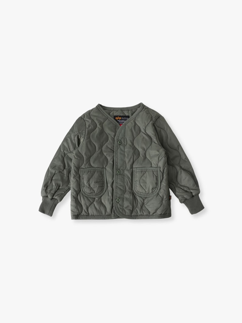 ALS 92 ライナージャケット（カーキ/2-12Y） 詳細画像 khaki 1