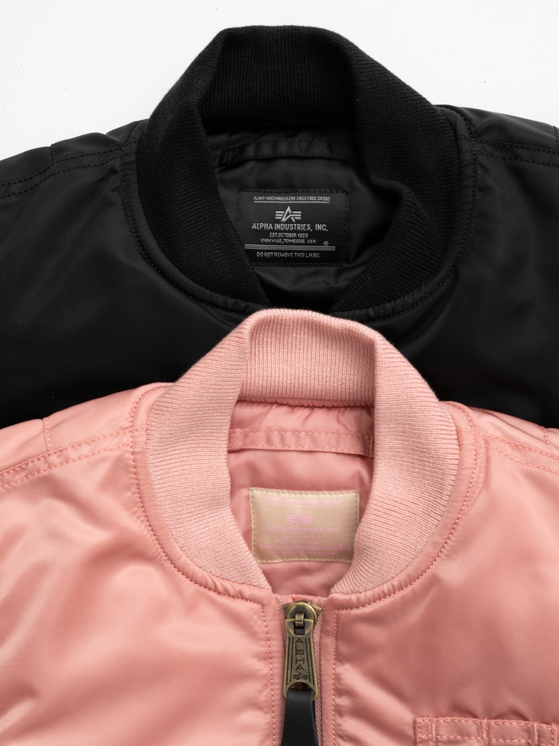 MA-1 ベスト（ピンク/ブラック/4-12Y） 詳細画像 black 5